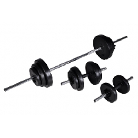 Photo Haltere 2 pieces 30 5 kg fitness musculation