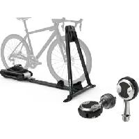 Photo Home trainer wahoo fitness kickr rollr smartrainer pedales powrlink zero left side