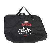 Photo Housse de transport vélo toile avec 2 poches pour roues P2R lg150 x l20 x h108 - 320l