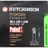 Photo Hutchinson chambre a air butyl protect air 26 1 70 a 2 35 schrader grosse valve a l unite