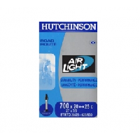 Photo Hutchinson chambre a air route airlight 700x20 25 valve 48 mm