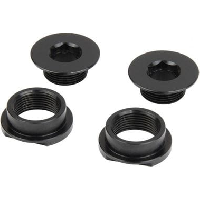 Photo Kit adaptateurs ikon 20mm 10mm pour fourche noir