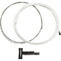 Photo Kit cable et gaine sram slickwire pro route vtt 4mm blanc