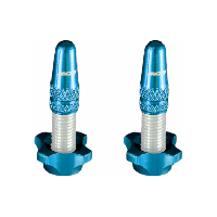 Photo Kit de bouchons en aluminium x2 et d ecrous x2 ice airflow bleu