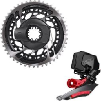 Photo Kit plateau avec capteur de puissance sram quarq red axs 56 43 dents 12 v derailleur avant sram red etap axs