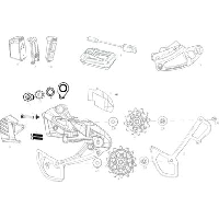 Photo Kit visserie sram derailleur gx eagle axs