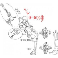 Photo Kit visserie sram pour derailleur arriere force