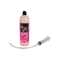 Photo Liquide scellant z anti-crevaison tubeless avec seringue et tuyau 1L Zefal