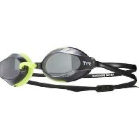 Photo Lunettes de natation tyr blackops 140 nano noir jaune