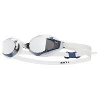Photo Lunettes de natation tyr stealth x mirrored performance argent blanc