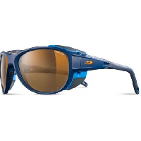 Photo Lunettes julbo explorer 2 0 reactiv high mountain 2 4 bleu