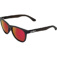 Photo Lunettes unisexe cairn foolish noir mat rouge