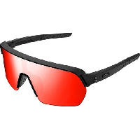 Photo Lunettes unisexe cairn roc light noir mat ecran rouge