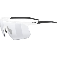 Photo Lunettes uvex pace one v blanc silver miroir
