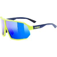 Photo Lunettes uvex sportstyle 237 jaune verres miroir bleu