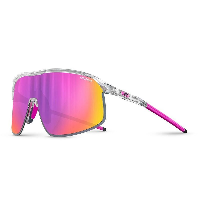 Photo Lunettes vélo Julbo Density Cristal Rose Spectron 3 transparent rose