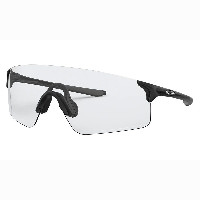 Photo Lunettes vélo Oakley EVzero Blades Matt Black Clear Black Iridium Photochromic