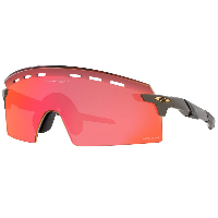 Photo Lunettes vélo Oakley Encoder Strike Vented Matte Onyx / Prizm Trail Torch noir