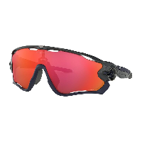 Photo Lunettes vélo Oakley Jawbreaker Carbon/Prizm Trail noir bleu foncé