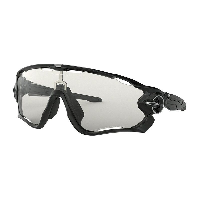 Photo Lunettes vélo Oakley Jawbreaker Polished Black/Clear to black photochromic noir