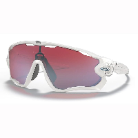 Photo Lunettes vélo Oakley Jawbreaker Polished White/Prizm Snow Sapphire