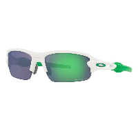 Photo Lunettes vélo enfant Oakley Flak XXS Matte White / Prizm Jade blanc