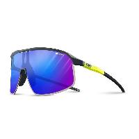 Photo Lunettes vélo photochromiques Julbo Density Noir Jaune Réactiv 1-3 noir jaune