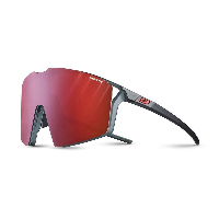 Photo Lunettes vélo photochromiques Julbo Edge Noir Translucide Réactiv 0-3 noir transparent