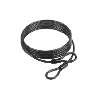 Photo M wave cable de verrouillage s 10 50 l 5 metres x 10 mm noir