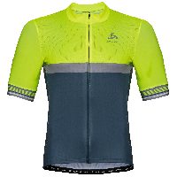 Photo Maillot Cycle zippé à manches courtes ZEROWEIGHT CERAMICOOL pour homme