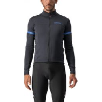 Photo Maillot castelli fondo 2 noir bleu reflex