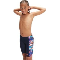 Photo Maillot de bain speedo enfant jammer allover panel bleu marine bleu