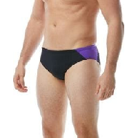 Photo Maillot de bain tyr hexa splice racer noir violet