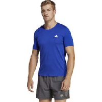 Photo Maillot manches courtes adidas running adizero bleu