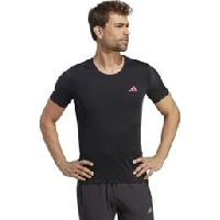 Photo Maillot manches courtes adidas running adizero noir