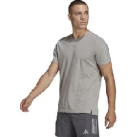 Photo Maillot manches courtes adidas running own the run gris