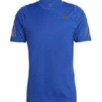 Photo Maillot manches courtes adidas running run icon bleu homme