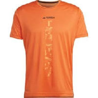 Photo Maillot manches courtes adidas terrex agravic orange