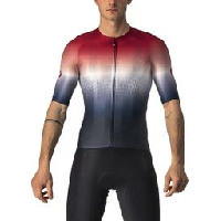 Photo Maillot manches courtes castelli aero race 6 0 bleu rouge