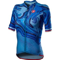 Photo Maillot manches courtes castelli climber s 2 0 w bleu