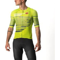 Photo Maillot manches courtes castelli climber s 3 0 sl jaune bleu