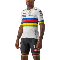 Photo Maillot manches courtes castelli competizione 2 soudal quick step 2023 blanc