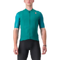 Photo Maillot manches courtes castelli endurance elite vert