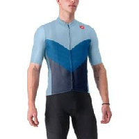 Photo Maillot manches courtes castelli endurance pro 2 bleu azur