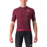 Photo Maillot manches courtes castelli essenza rouge bordeaux