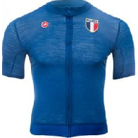 Photo Maillot manches courtes castelli france 2 0 bleu