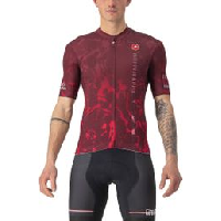 Photo Maillot manches courtes castelli giro sforzato bordeaux