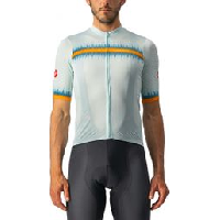 Photo Maillot manches courtes castelli grimpeur bleu