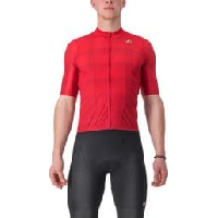 Photo Maillot manches courtes castelli livelli rouge