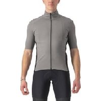 Photo Maillot manches courtes castelli perfetto ros 2 wind gris clair fonce